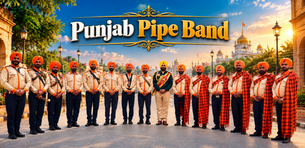 Best Pipe Band in Jalandhar – Punjab Pipe Band (G S Bhatti Group Wale)