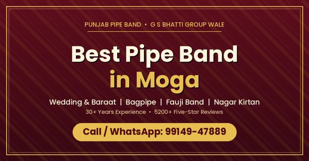 Best Pipe Band in Moga